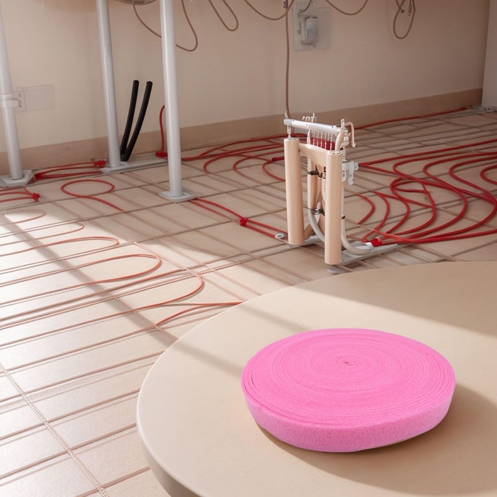 Ruban adhésif en mousse pour joint de porte et fenêtre - Isolation acoustique de 20 m - Pour chauffage au sol efficace