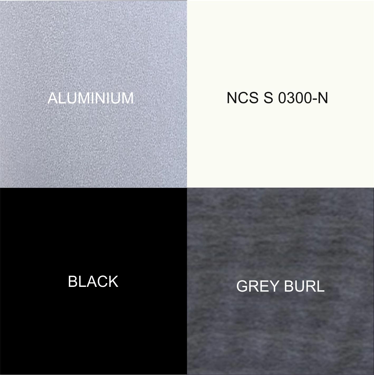 CalleaDesign - Moderne Wanduhr Schwarz quadratisch Stripes 36x36, Italienisches Design [Schwarz, Weiß, Aluminium, Quarzgrau].