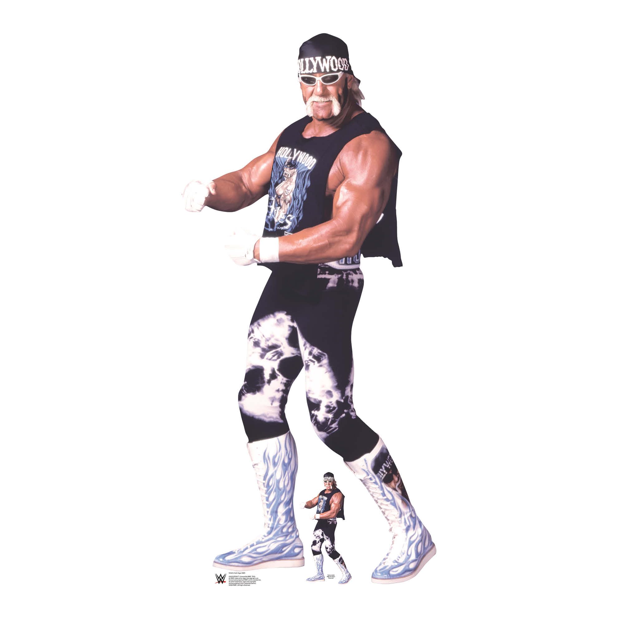 Star Cutouts SC4414 Hulk Hogan NWO WWE Cardboard Cut Out Height 196cm