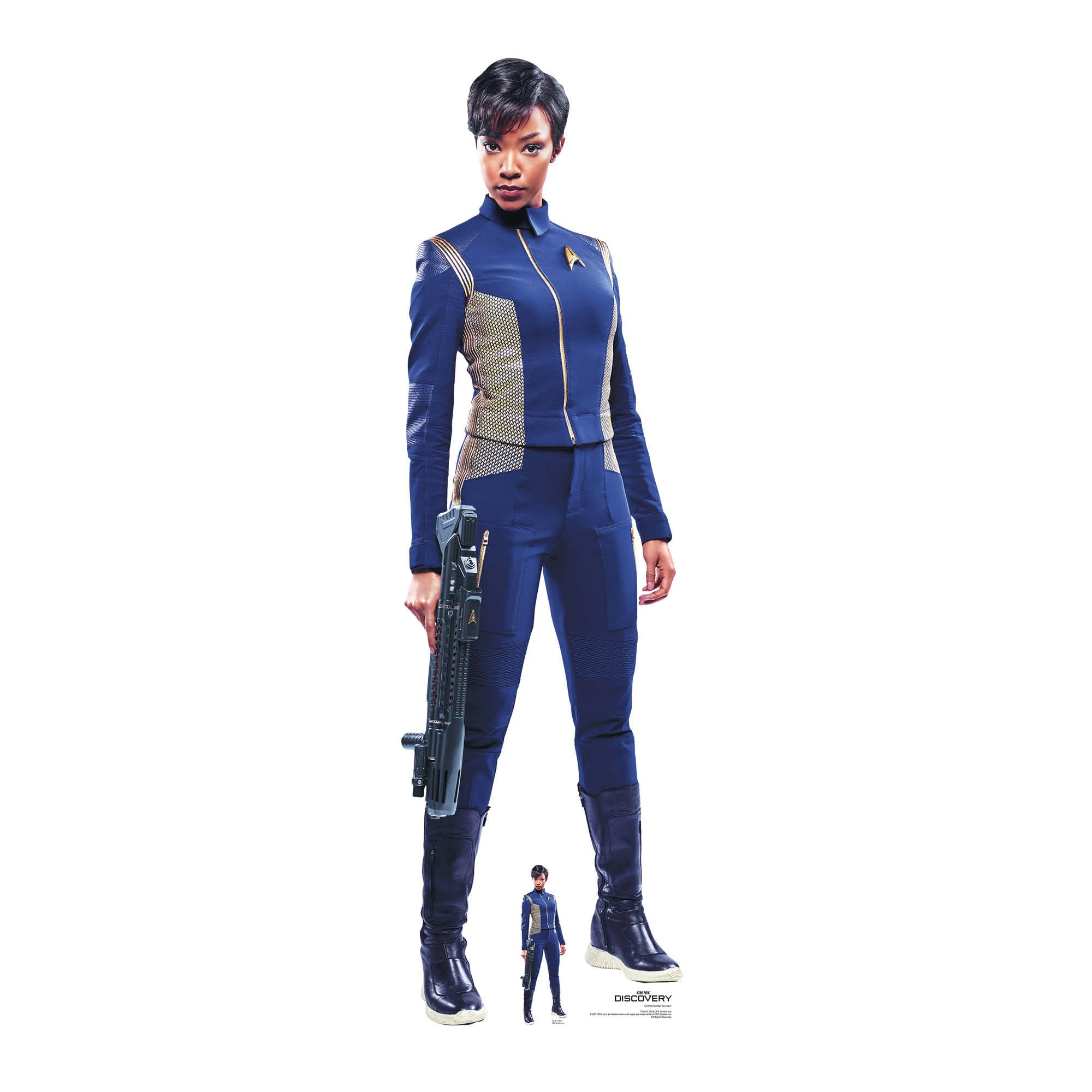 Star Cutouts – SC4708 – Star Trek Michael Burnham Lifesize Cardboard Cutout 163cm – Sonequa Martin-Green – Discovery Character Gift