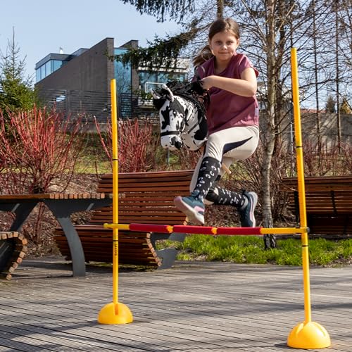 SKIPPI Hobby Horse Rappschecke, A3 Steckenpferd mit Halfter und Zügeln – Ansicht 3