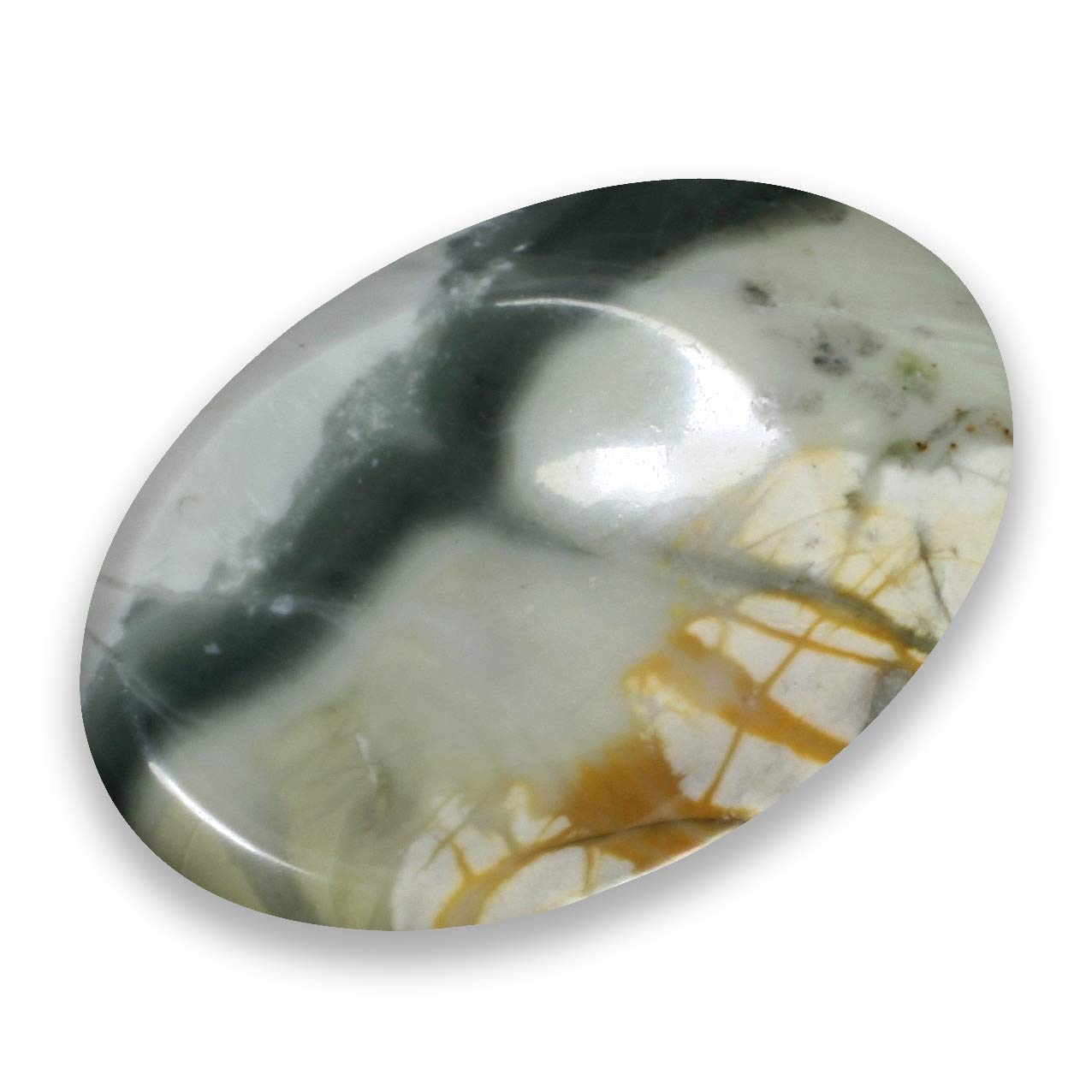 CrystalAge Picasso Jasper Thumb Stone
