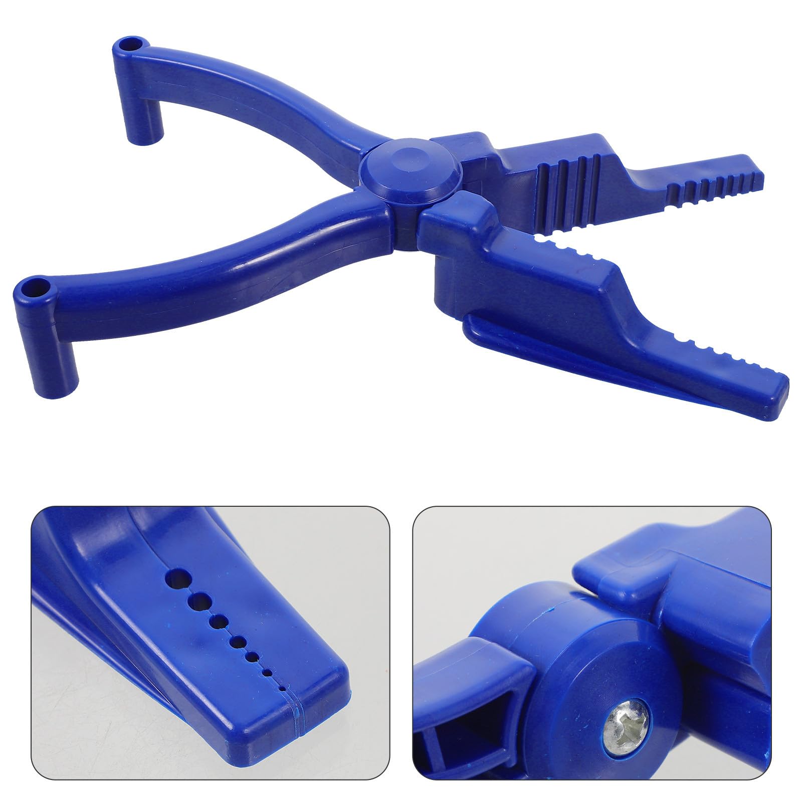 Pinza per Chiodi Leggera in Plastica Design Compatto, Strumento Ausiliario per Fissare Chiodi, per Vari Progetti Fai da Te e Kit di Attrezzi
