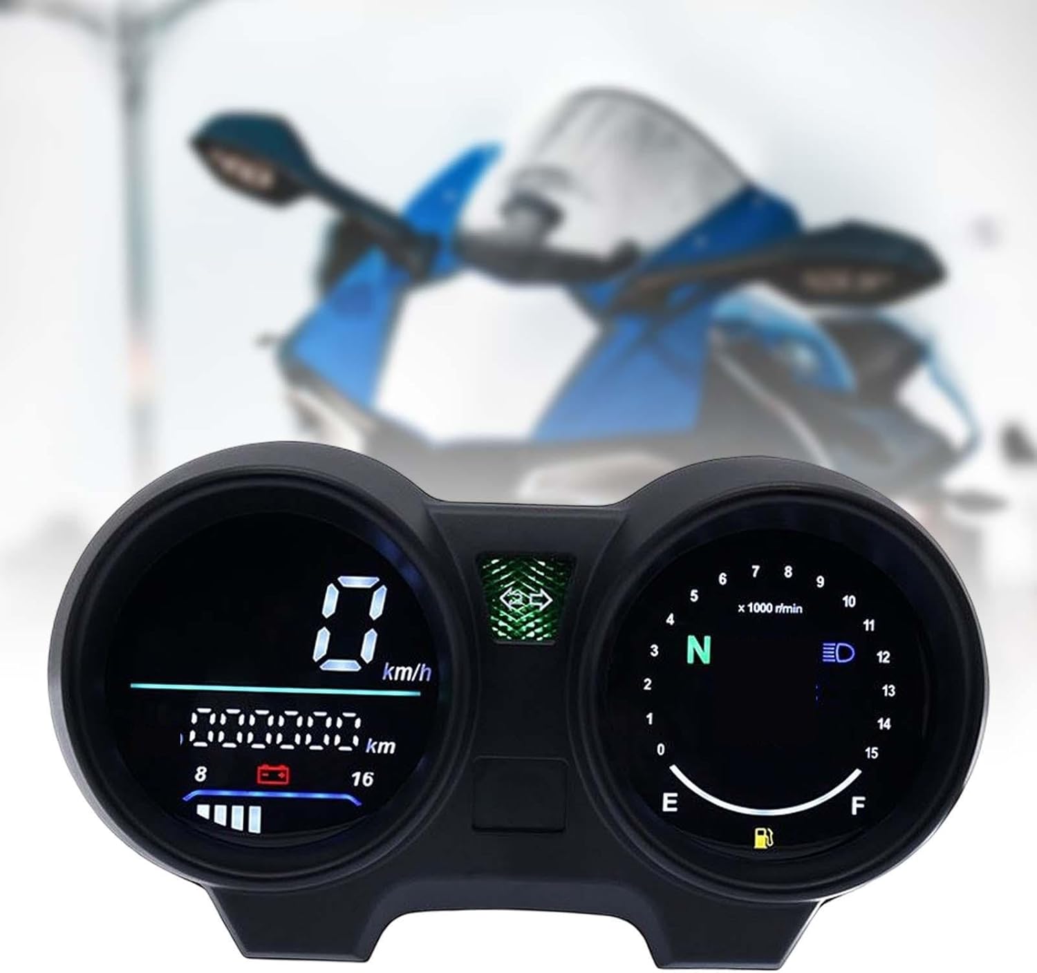 Motorcycle Odometer Gauge Digital Dashboard for Titan150 CG150 Fan150 for Titan 125 Fan 125 CG125 Motorcycle Tachometer RPM Meter Odometer