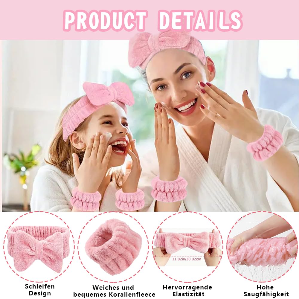 Hoiyen Make-up Pinsel Set, 31-teiliges Make-up Tool Set mit 6 Make-up Schwämmen + 2 Haarbandern + 1 Pinselwaschschale, Professionelles Gesichts- und Augen-Make-up-Pinsel-Set für Anfänger