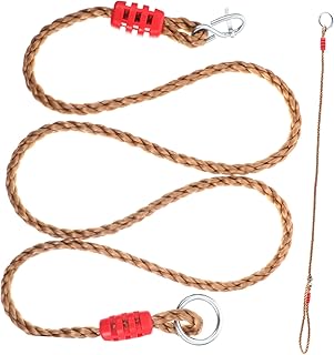 Yardenfun 2 Pçs Corda De De Árvore Balanços De Árvore Para Crianças De Rede Ao Ar Livre Conjunto De De Ao Ar Livre Para Crianças Cadeira De Para