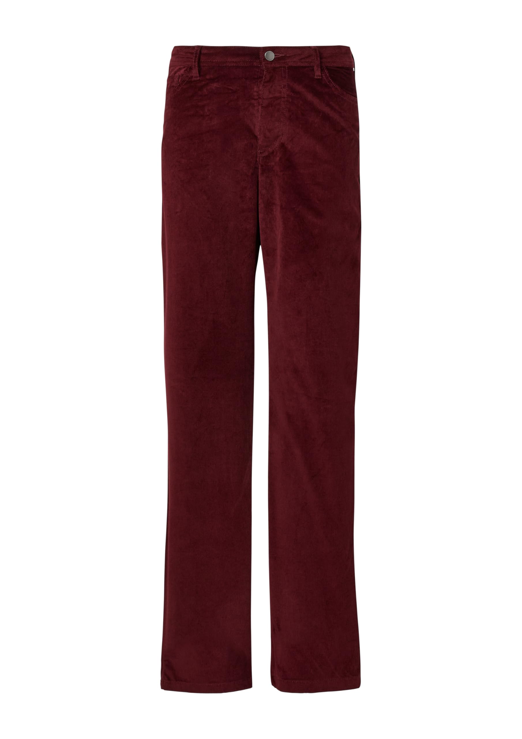 s.Oliver Damen Cord Hose Cordhose/Regular Fit/Mid Rise/Straight Leg