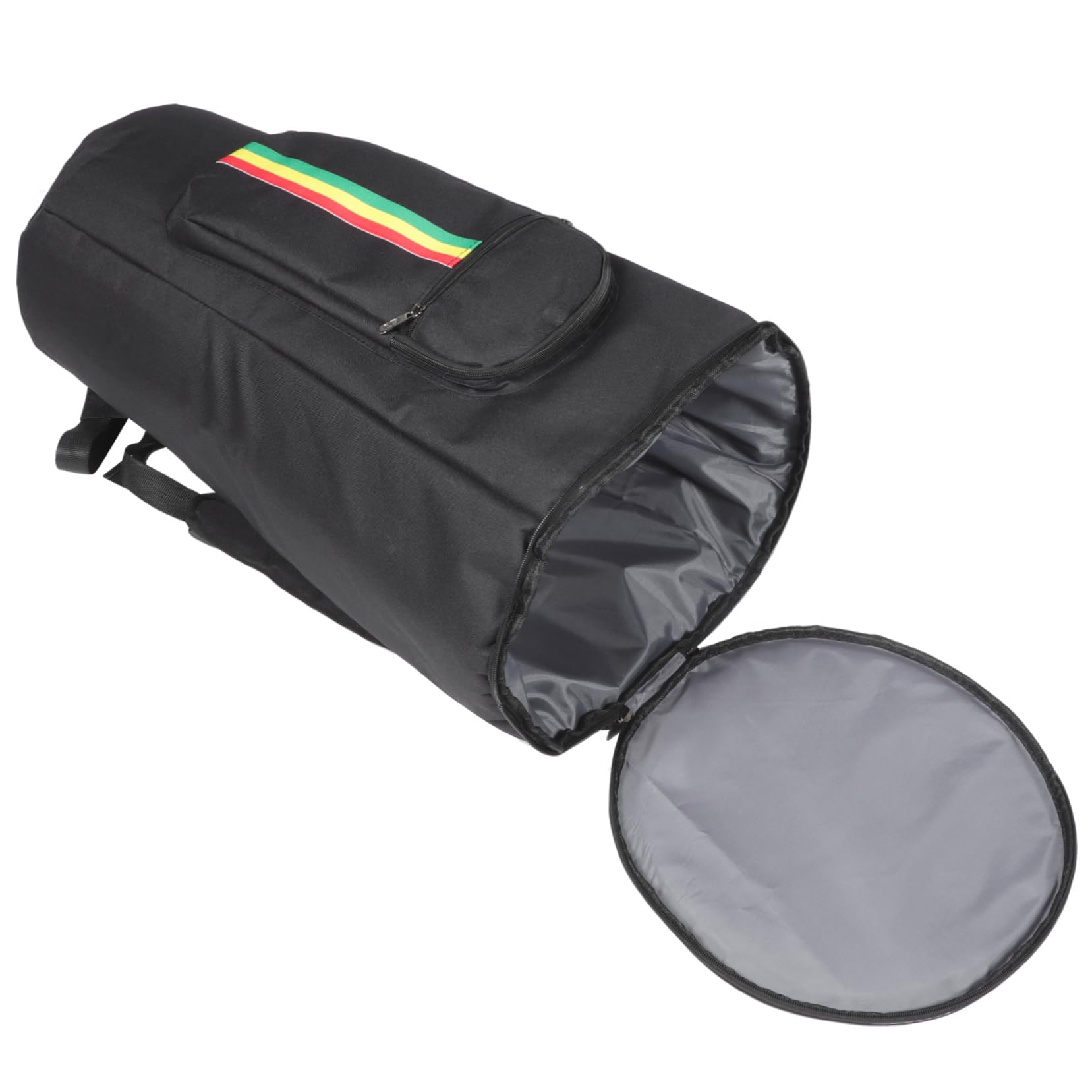 VANZACK African Drum Carry Bag Portable Drum Storage Backpack for African Drums Multi Purpose Accessory Pouch with Smooth Zipper for Musicians and Drummers