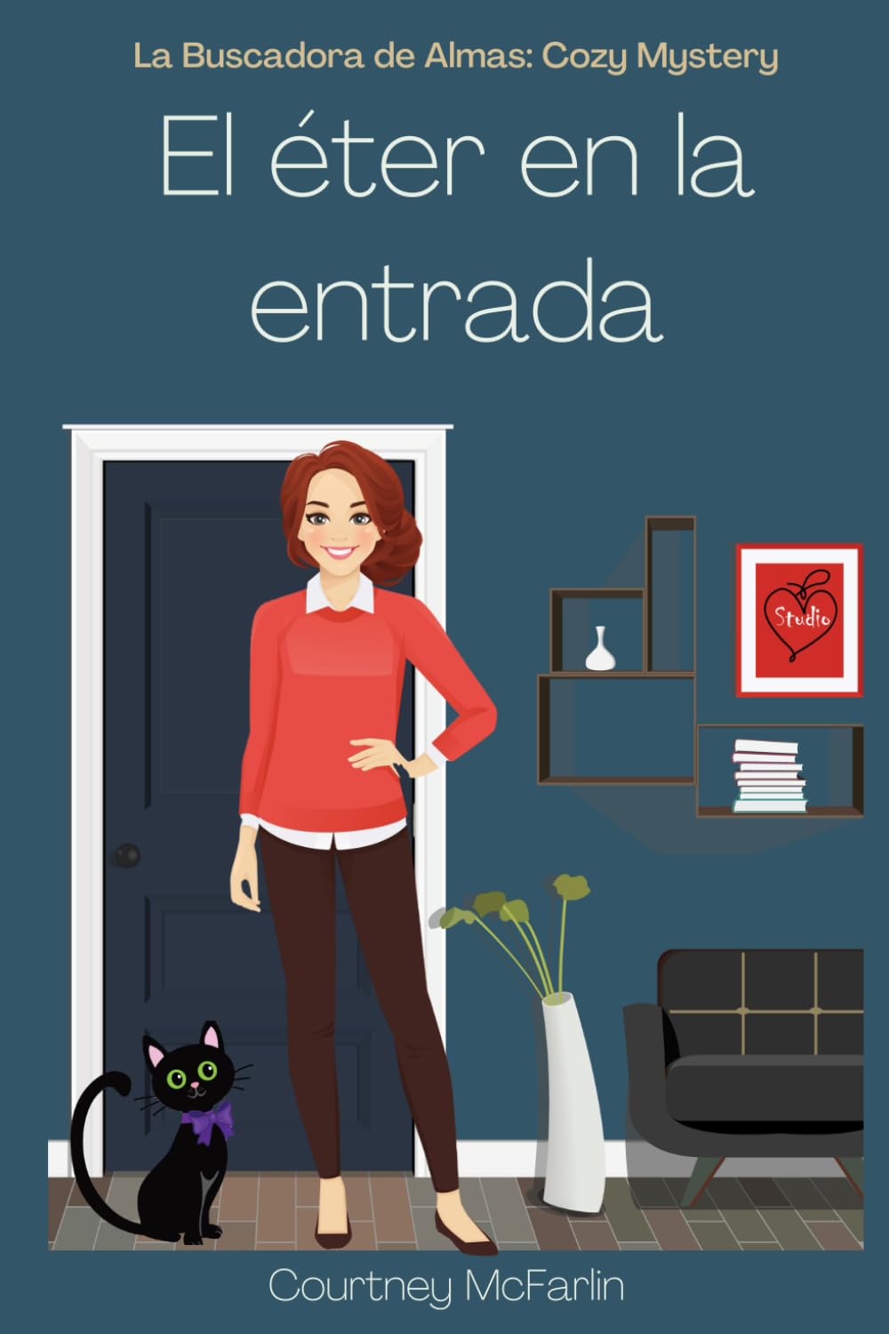 El éter en la entrada: La Buscadora de Almas: Cozy Mystery