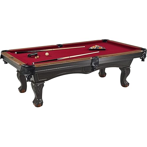 Pre-Sale Billiards Multiple Styles Pool Table, Preassembled Playfields with Complete Billiard Accessory Sets, Perfect for Family Game Rooms