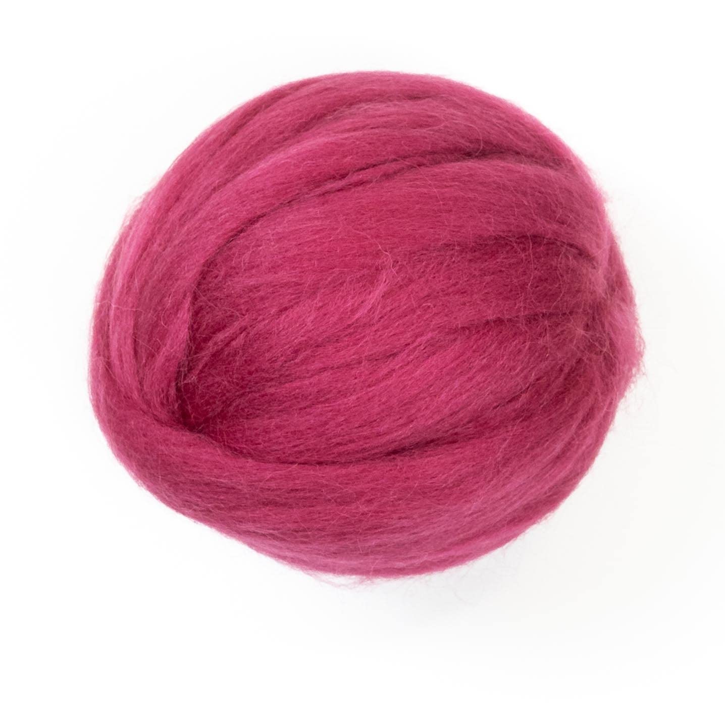 Colored Natural Wool roving, 8 OZ. Best Wool for Needle Felting, Wet Felting, handcrafts and Spinning. (Red Wine)