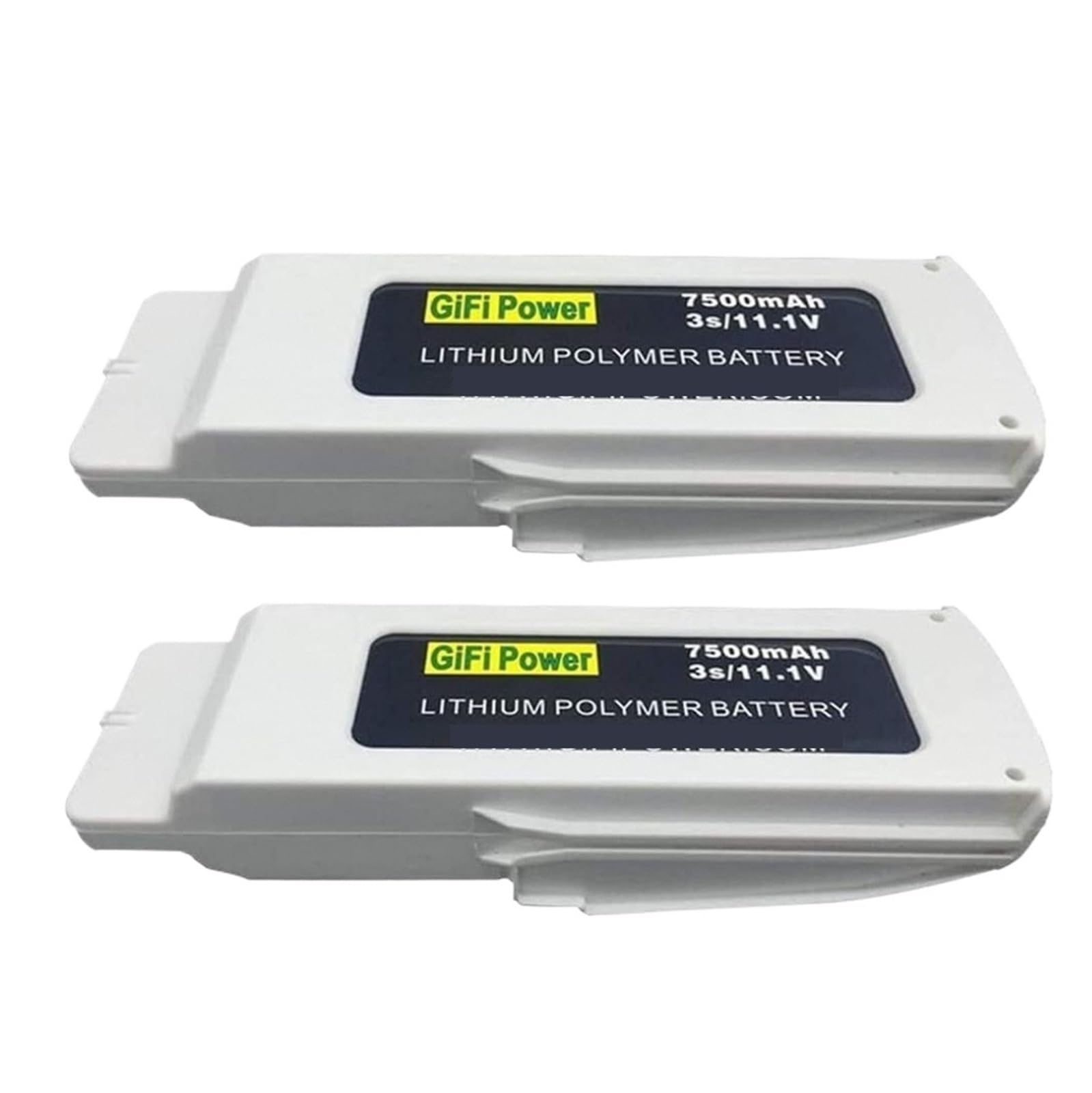 Batteria sostitutiva da 7500 mAh 11,1 V - Compatibile con Blade Chroma Drone | Batteria for drone ricaricabile LiPo ad alta capacità | Tempo di volo prolungato(2 Battery)
