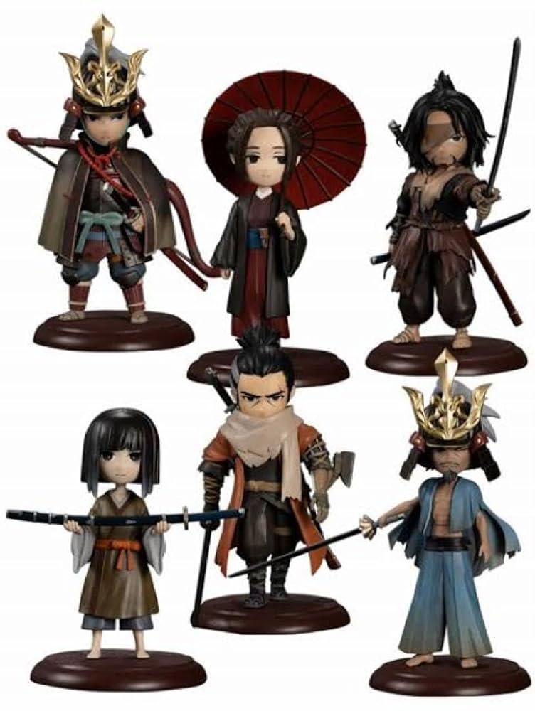 Amazon.co.jp: SEKIRO 隻狼 デフォルメフィギュア 6個入り