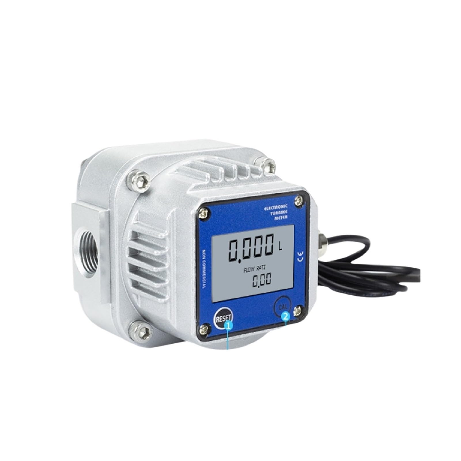 Medidor de Flujo de Gas Digital con Pantalla LCD DN15 DN25(DN25 Mechanical)