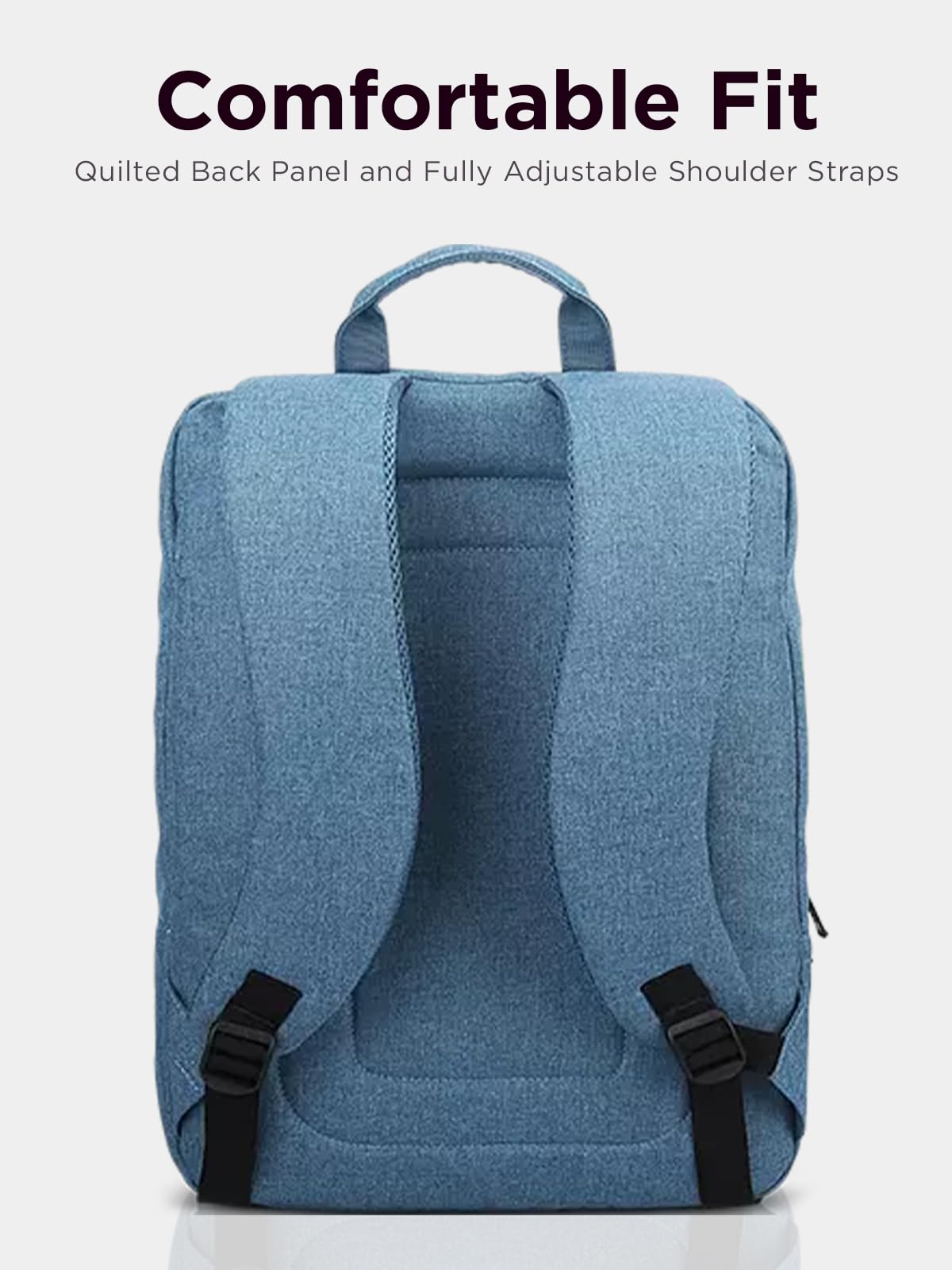 Lenovo Casual Laptop Backpack B210 - 15.6 inch - Padded Laptop/Tablet Compartment - Durable and Water-Repellent Fabric - Lightweight - Blue
