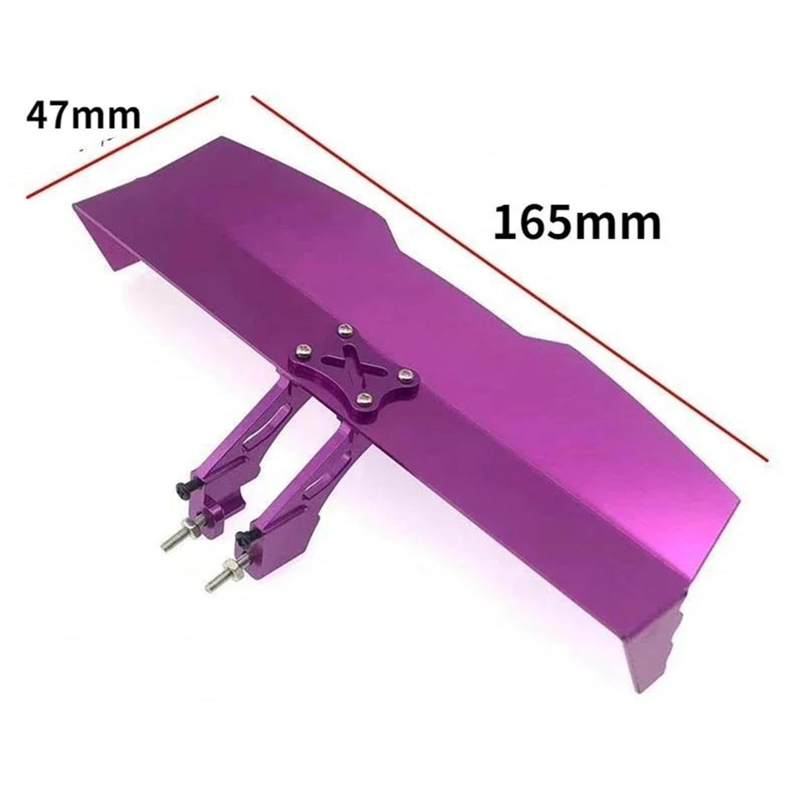 Alerón Trasero Aluminio para LC para Racing L6147 Truggy 1/14 RC Reparación