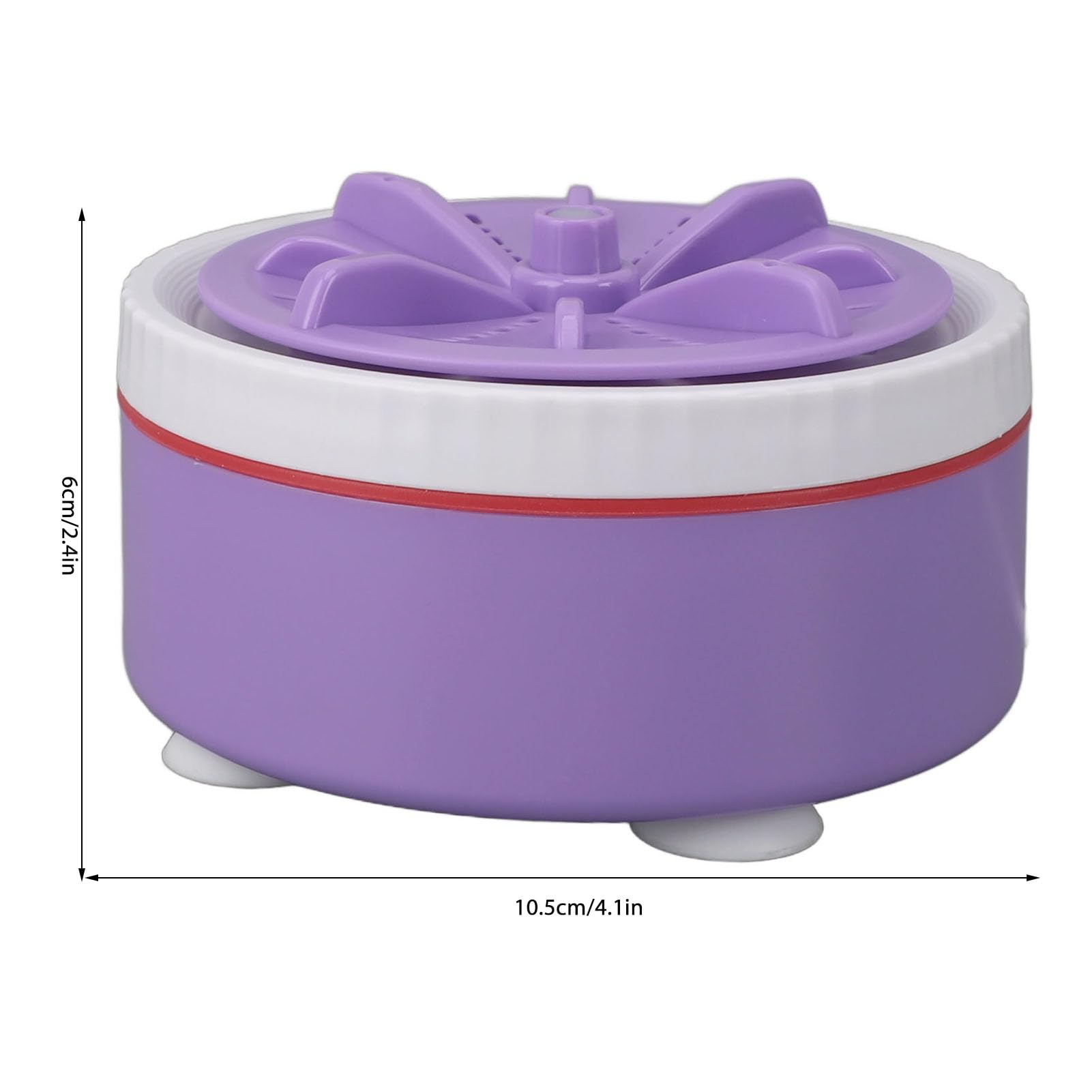 Mini lavadora turbo eficiente y conveniente, lavadora portátil ultrasónicturbo con USB para el hogar, negocios, viajes, universidad, casa, caravana, apartamento, calcetines, ropa interior, platos