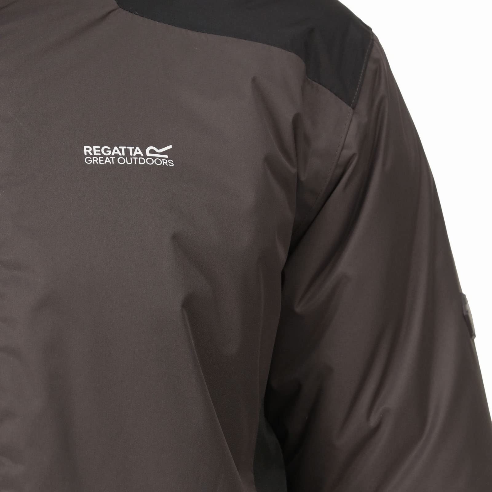 Regatta Thornridge II Impermeable Thermoguard Aislamiento Warm Fleece Paneles Capucha oculta