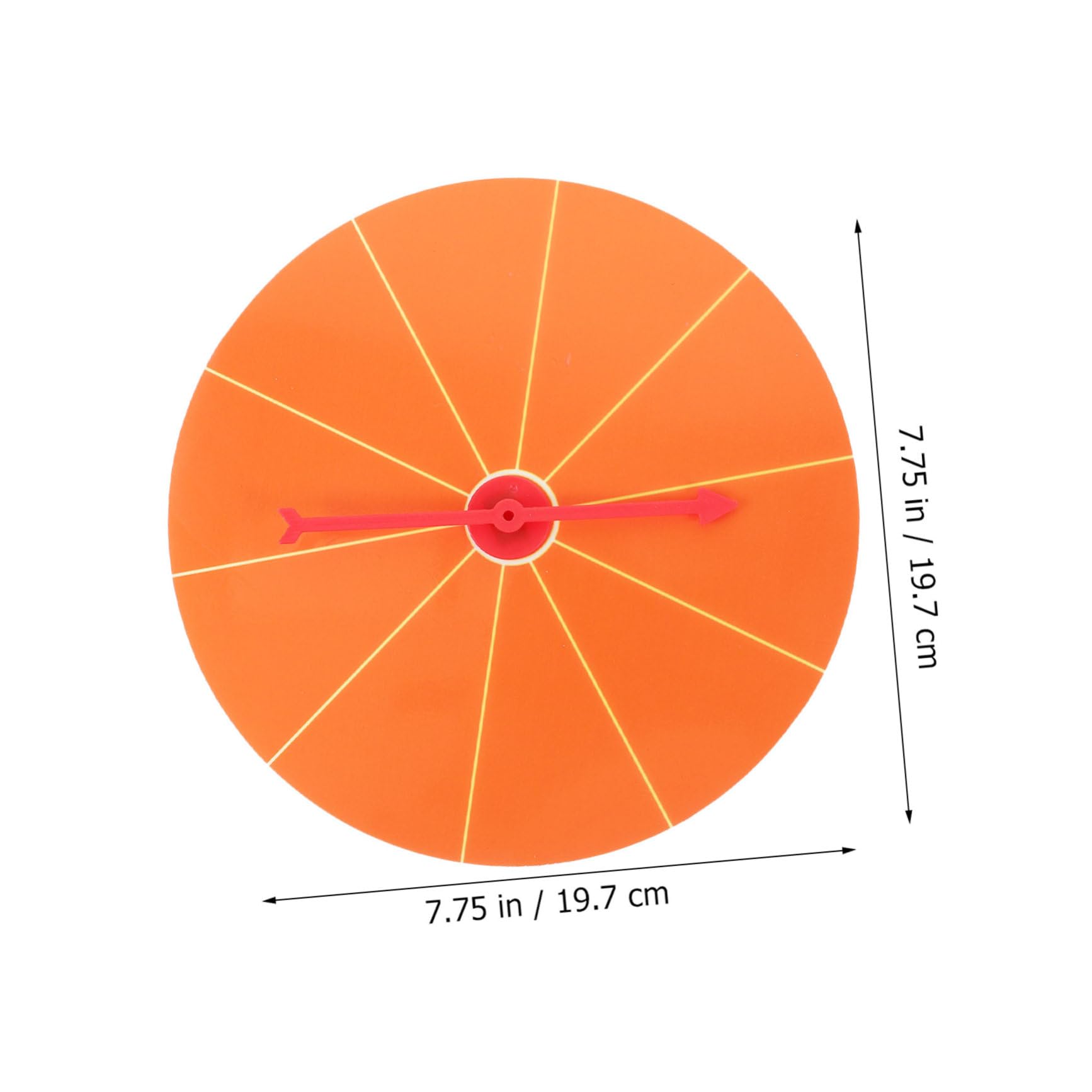 KOMBIUDA DIY Prize Wheel Raffle Prizes Roulette Wheel of Fortune Game Props Party Supplies