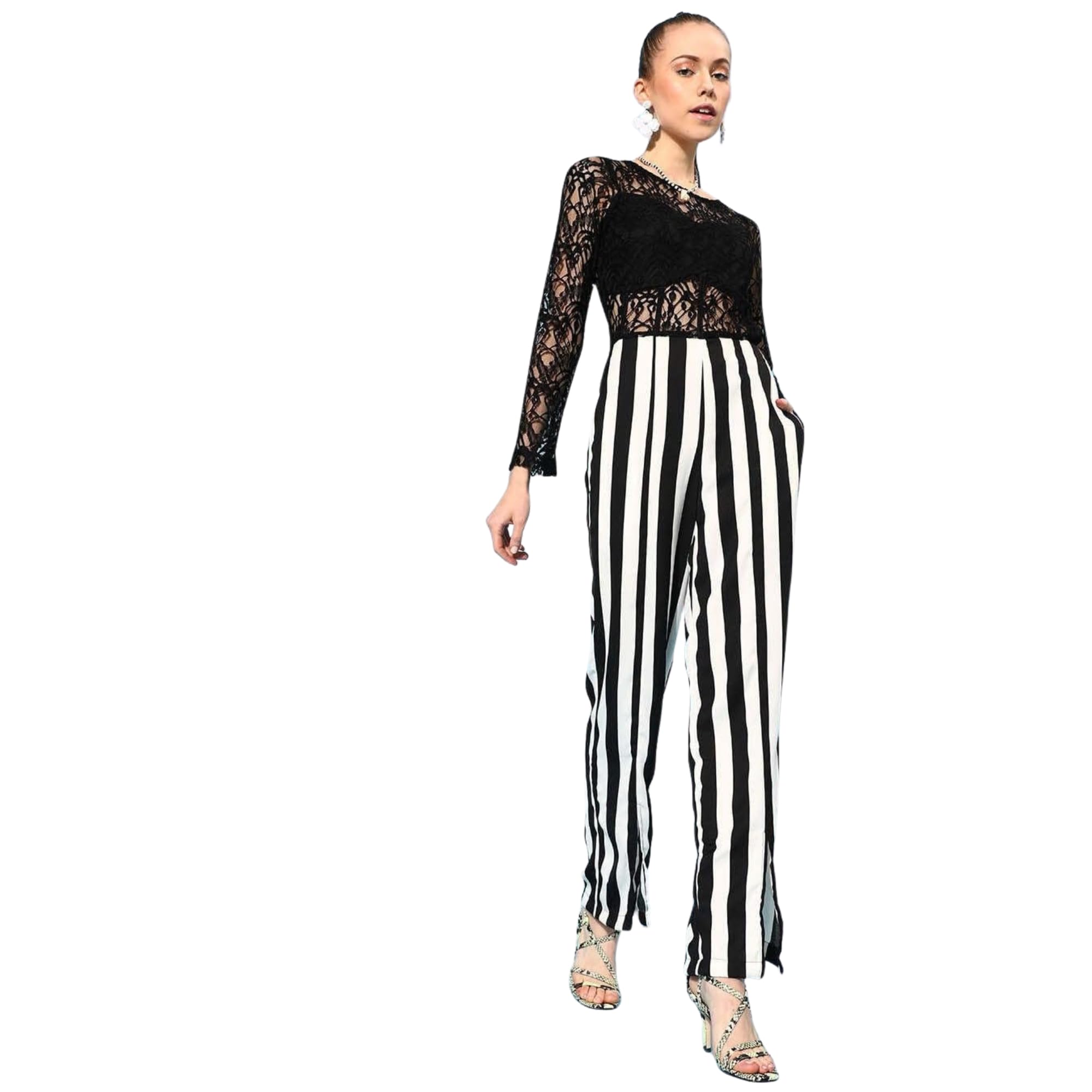 Striped Women Jumpsuit | JST00003390-image-21