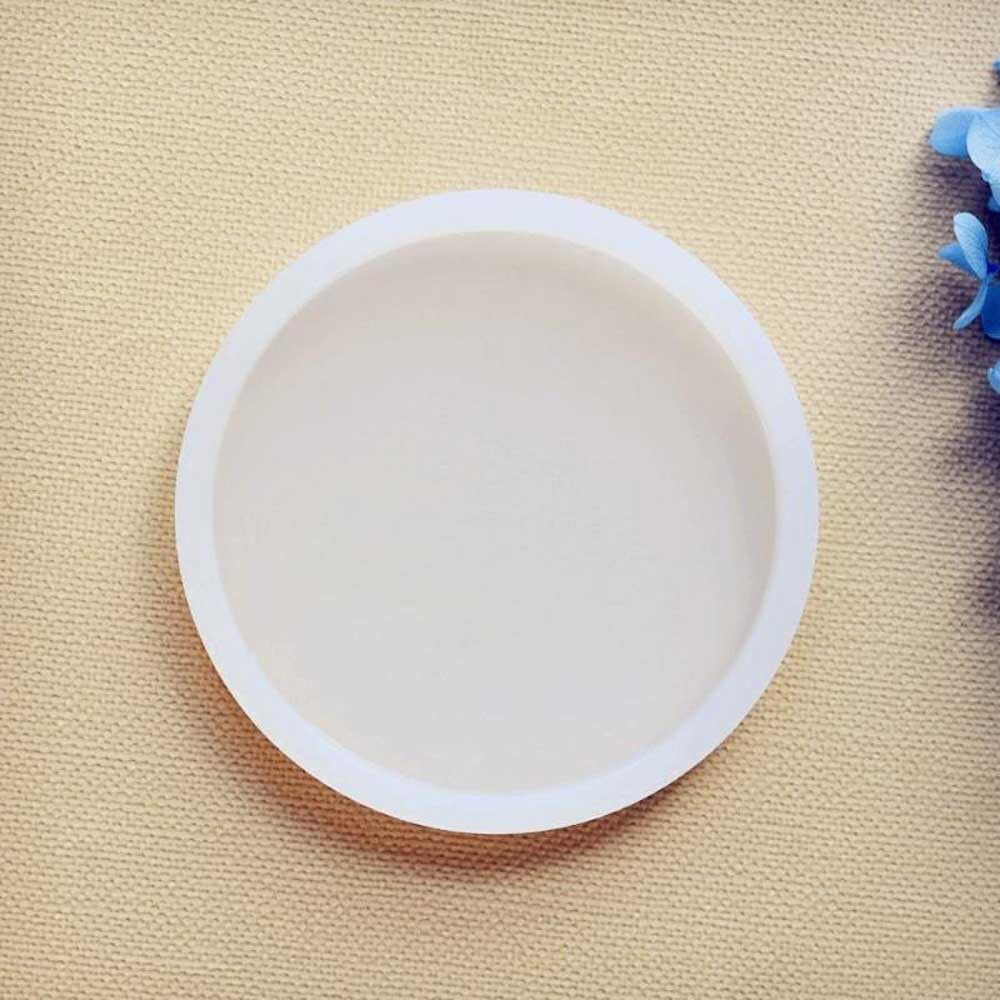 Bandeja con ranura for laboratorio de caucho de silicona: con ranura cuadrada/redonda de doble forma for organización de muestras(D100x5mm)