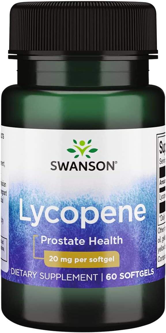 Swanson Lycopene Supplement, Prostate Health Supplement 20
