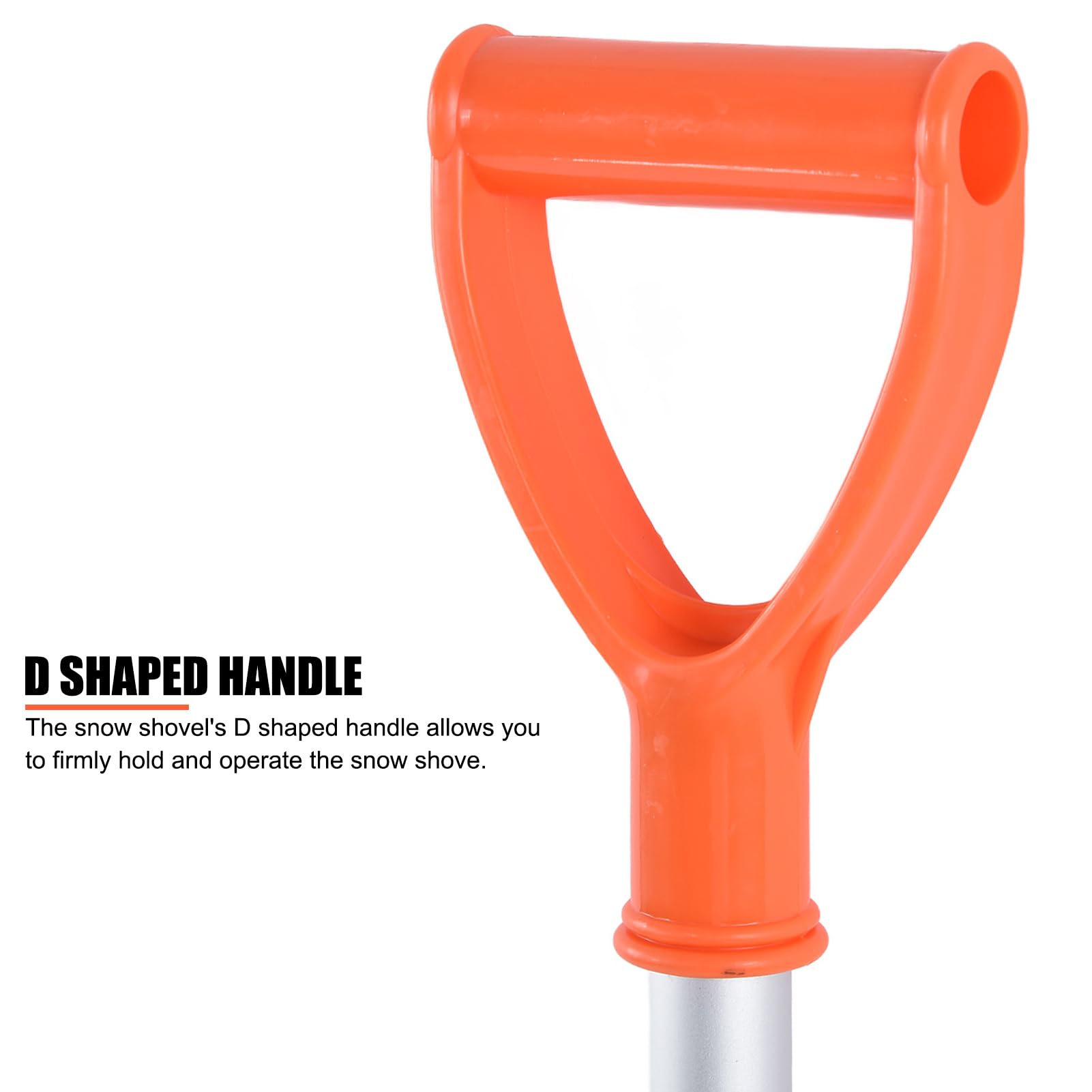 Sneeuwschuiver, Sneeuwschuiver Met Ergonomische Handgreep, Aluminium Telescopische Sneeuwschuiver Voor Het Ontdooien En Ontdooien Van Sneeuwschuivers In De Winter