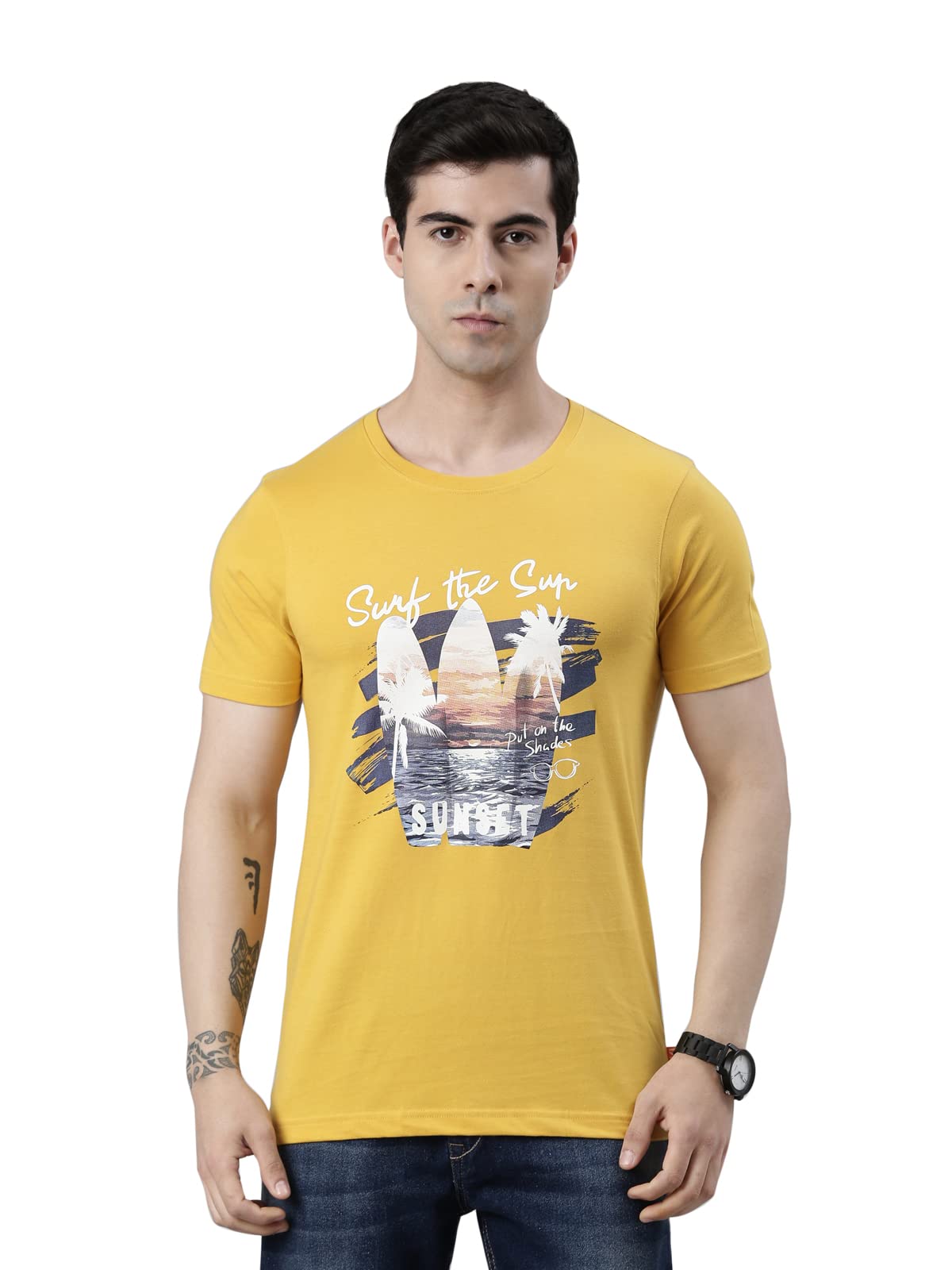 Dixcy Scott Originals Mens 100 Cotton Regular Fit Printed Round