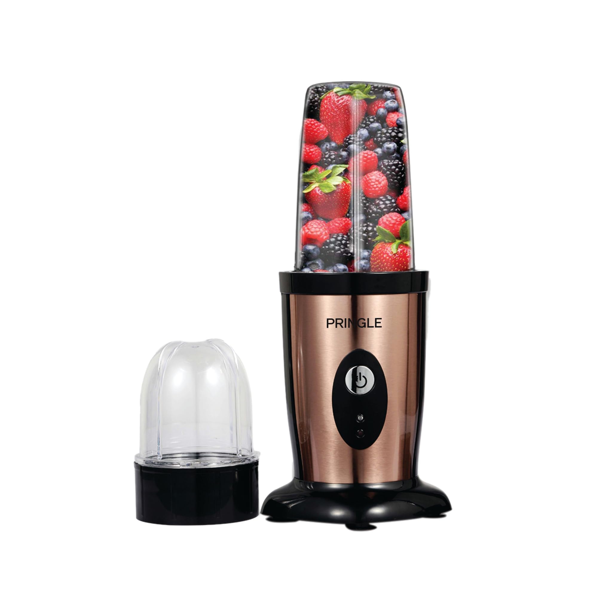 Pringle High Speed Nutri Blender 600W 22000 RPM | 3-in-1 Grind Mix Blend | 100% Copper Motor | SS Blades | 2 Unbreakable Jars | Smoothie Maker | 2 Year Warranty | NB100 Pro | Copper-image-45