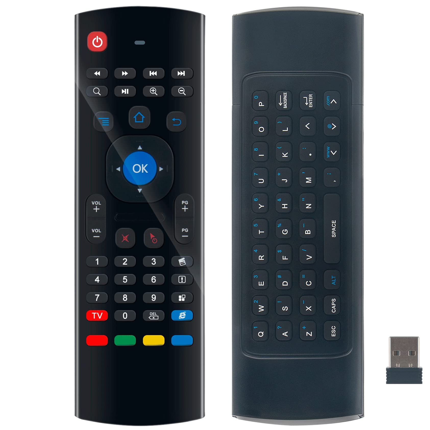 WINFLIKE MX3 Air Mouse Keyboard and USB Receiver