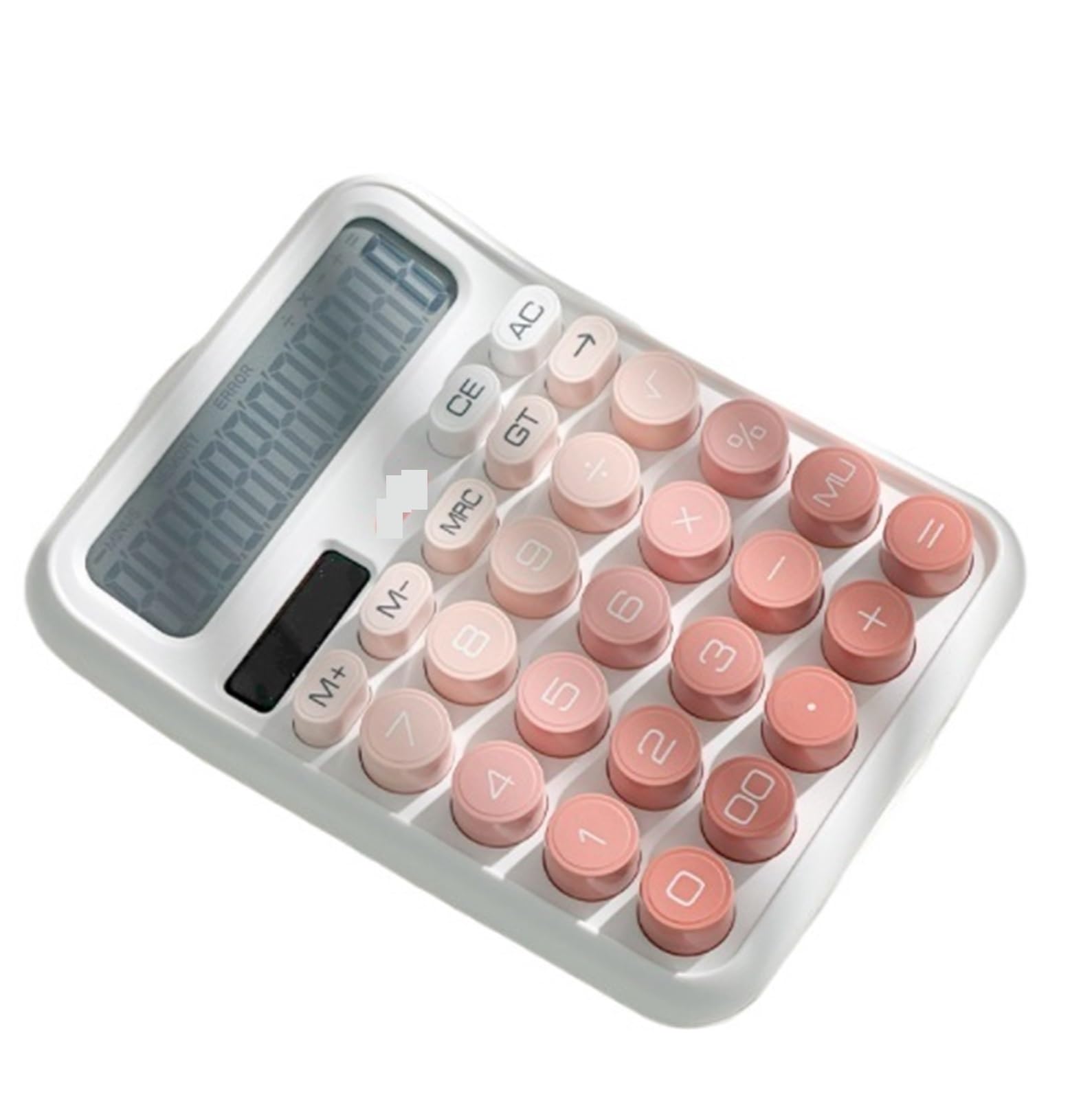 Herramientas De CáLculo Calculadora De Escritorio Multifuncional con Pantalla LED, Ideal For Uso En La Escuela, El Hogar Y Oficina Adecuadas para Colegio Y Hogar(Pink)