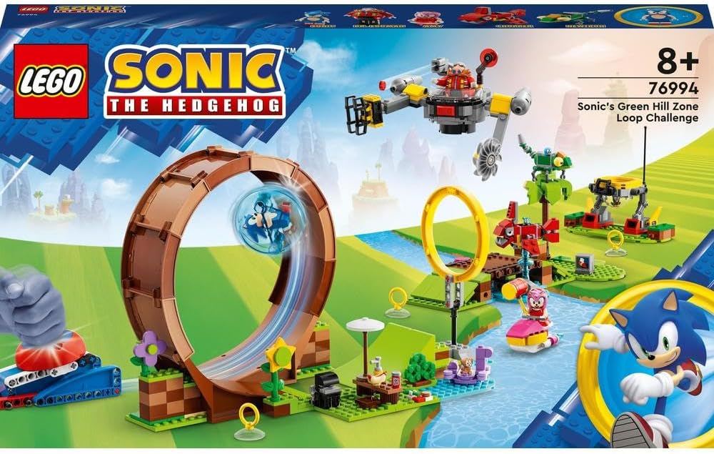 LEGO 76994 Sonic Sonics Looping-Challenge in der Green Hill Zone