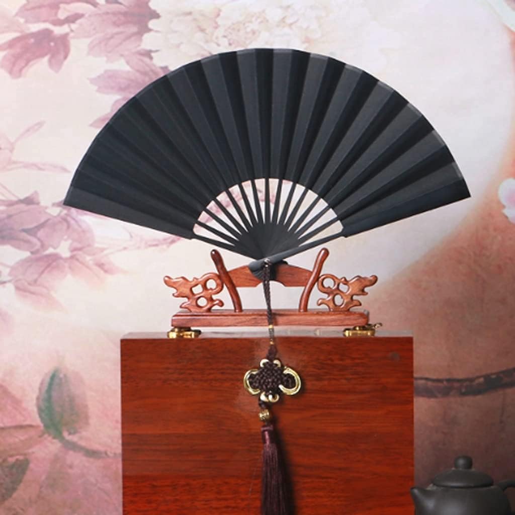 Folding Folding Fan Large Folding Fan with Traditional Chinese Painting, Bamboo Folding Fan for Performance, Decoration, Gift Home Decorative Folding Fan
