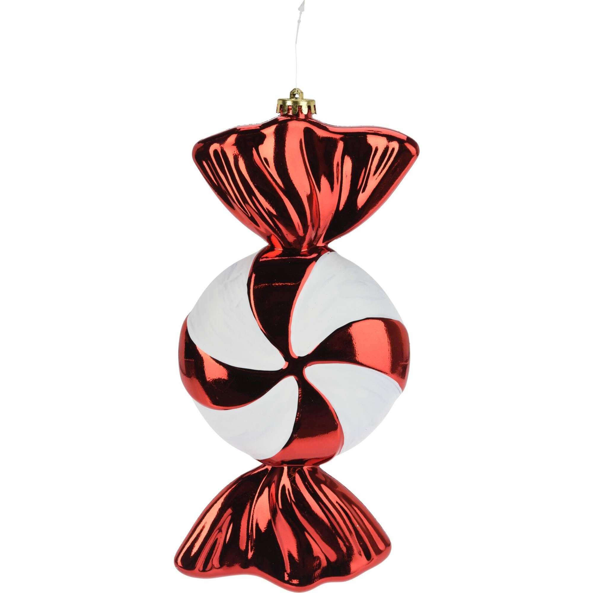 Well Home Caramelo de Bola de Navidad para decoración 14x5x31cm