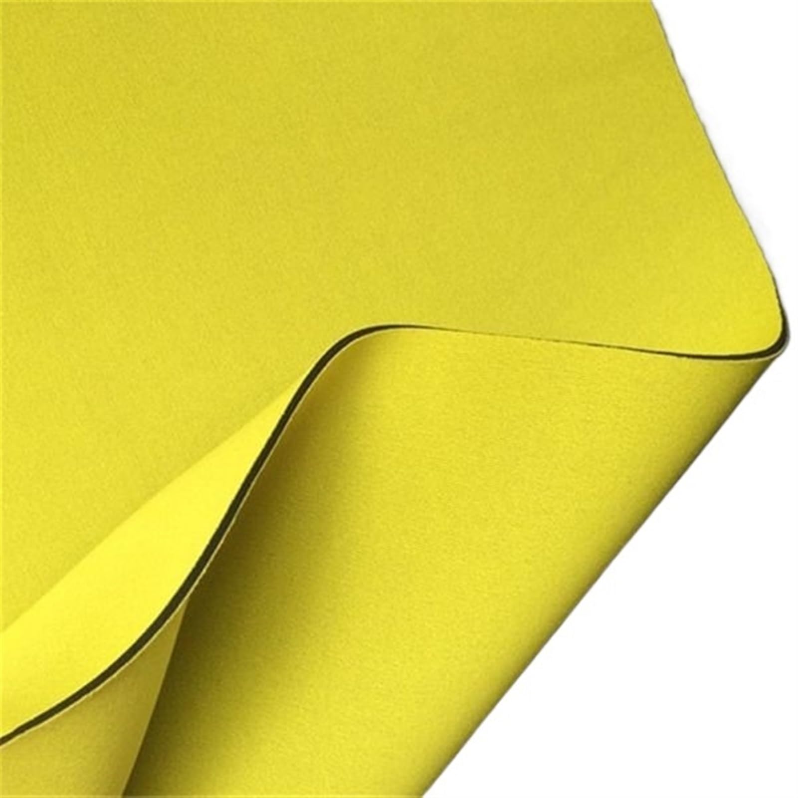 Neoprene Waterproof Fabric 2.5mm Thickness Rubber Neoprene Scuba Fabrics Diving Material(Yellow)