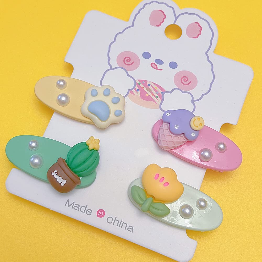 Ulalaza 100pcs Cute Slime Charms Mixed Set Resin Flatback for DIY Craft Making Ornament Scrapbooking Beads Assorted Candy Fruit Cake Trellis