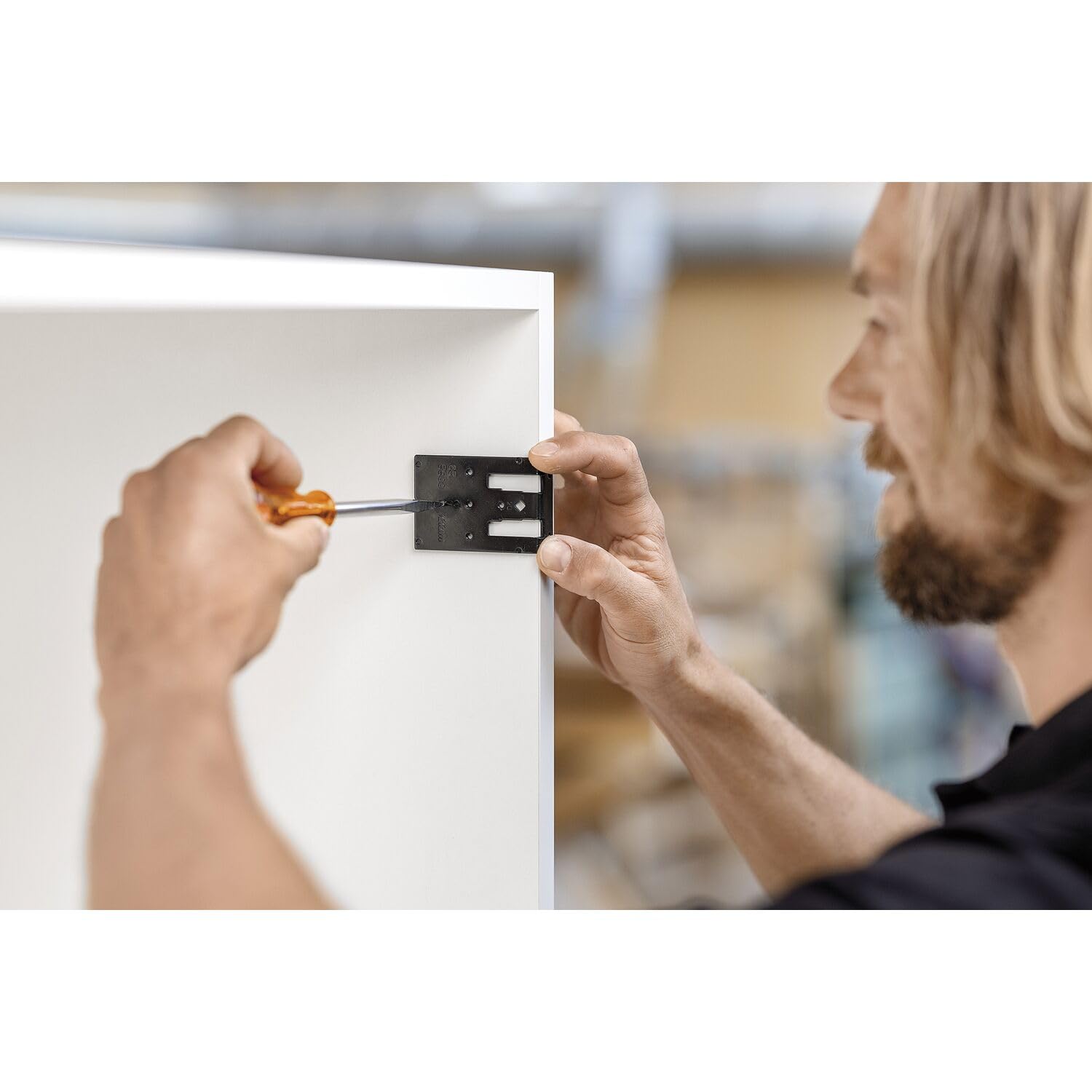 Blum Mounting Plate Template - Black -2 Blum Mounting Plate Template - Black -2