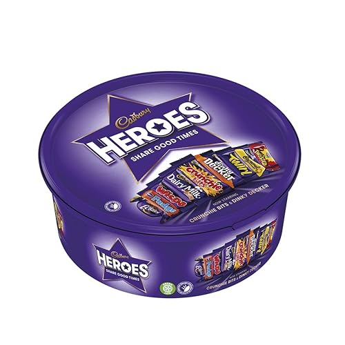 Cadbury Heroes Chocolates - Tina de 2116oz