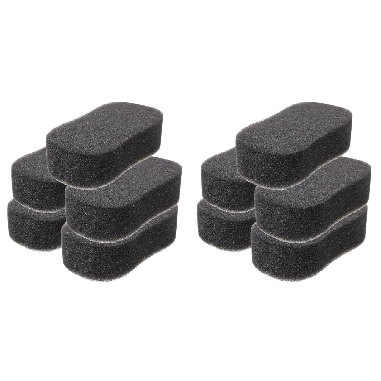 VANZACK Horse Body Cleaning Sponges 10 Pack Large Soft Grooming Sponge Set for Bathing and Removing Dirt Sweat Post Ride Comfortable Grip Equestrian Care Tool