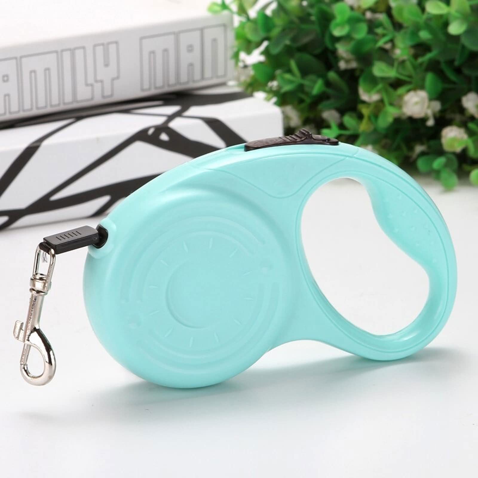 XIANGFAGS Hundeleine Einziehbares Nylon-Hundehalsband 3/5 m for kleine, mittelgroße Hunde, Katzen, Leinen, Hundezubehör, Roulette-Leine for Hundezubehör