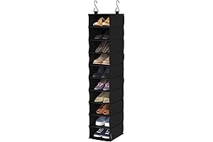 ClosetMaid 10-Shelf Hanging Shoe Shelf Organizer for Shoes & More