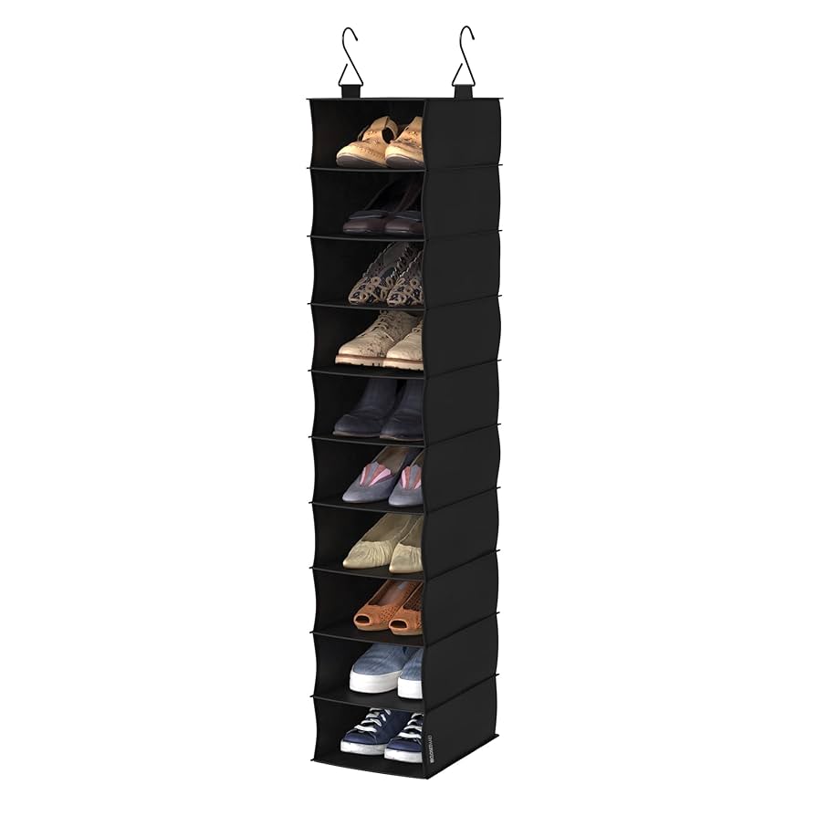 Amazon.com: ClosetMaid 20502 10-Shelf Fabric Hanging Closet