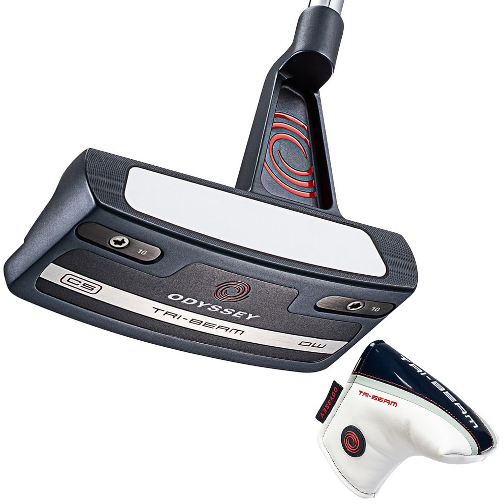 オデッセイ(ODYSSEY) 右用 パター TRI-BEAM DOUBLE WIDE CS (ダブルワイド STROKE LAB シャフト 34インチ) メンズ