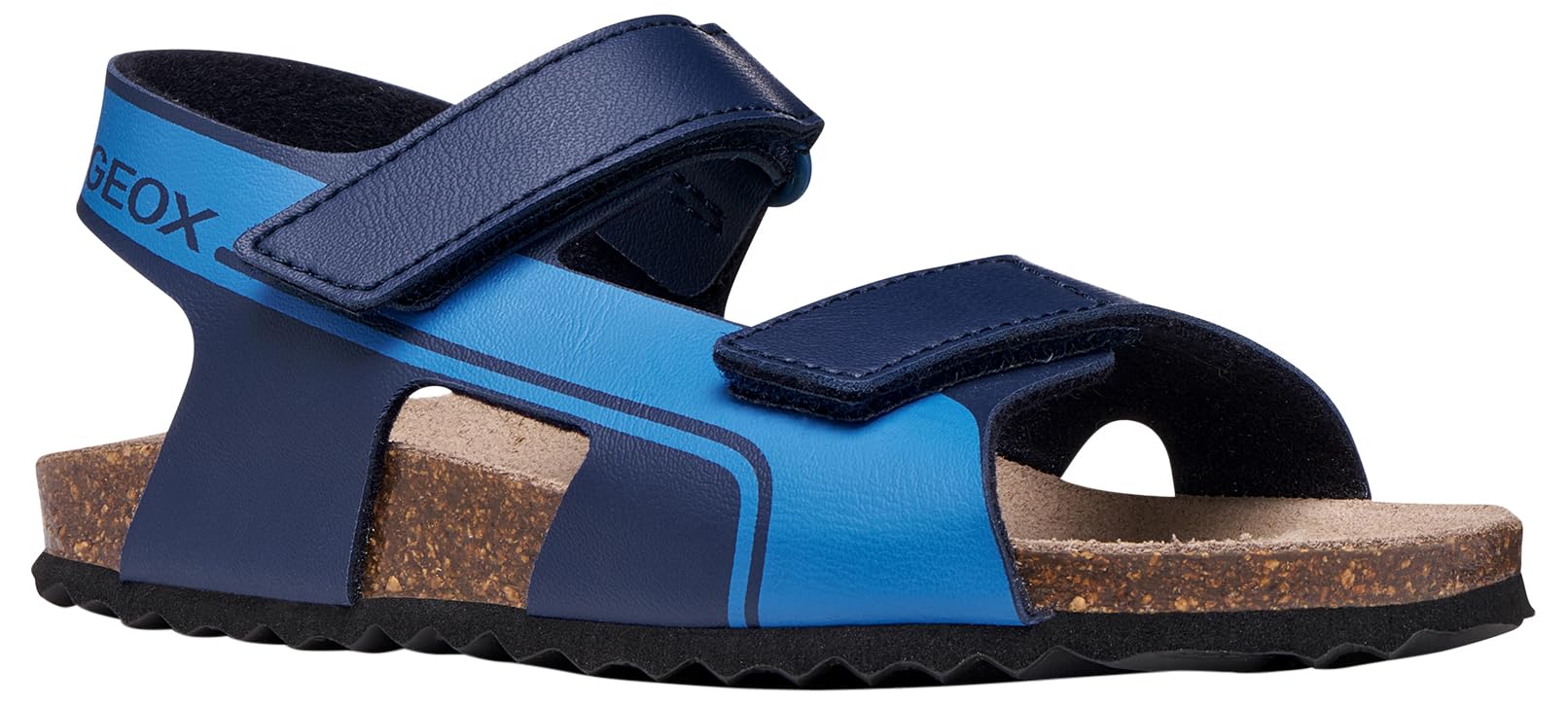 Geox J Ghita Boy D Sandal, Navy/Azure, 38 EU