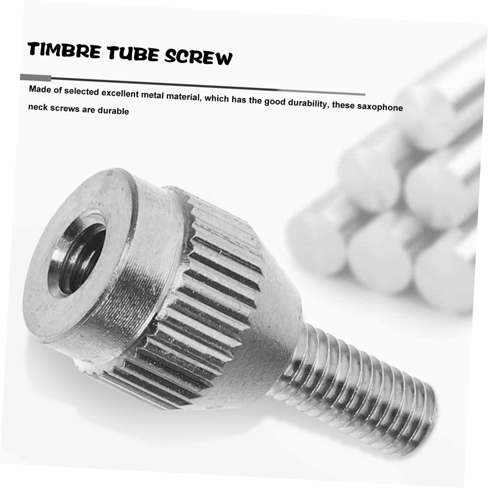 TOYANDONA 3juegos Tornillo Para Cuello De Saxofón Profesional Accesorios De Reparación De Instrumentos Mejora El Timbre Calidad Del Sonido Compatible Saxofones y Tenor