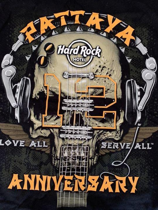 Amazon.co.jp: Hard Rock Hotel Pattaya T-Shirt : Toys & Games