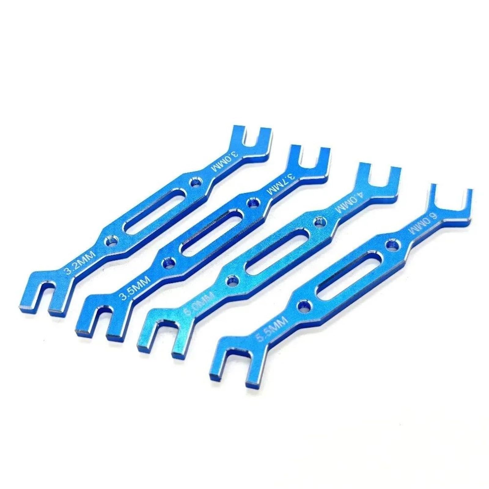 RC Auto 4 Pezzi Chiave 3/3.2/3.5/3.7/4/5/5.5/6Mm Tenditore A Dado Giunto A Sfera Di Rimozione Strumento Universale Parti Aggiornamento Componenti Modelli RC