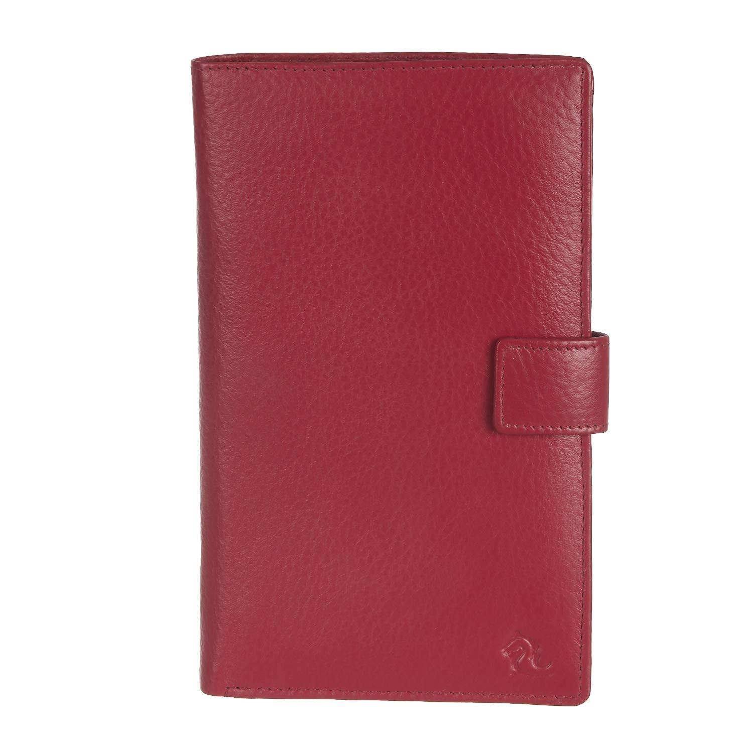 Red Genuine Leather Wallet for Women - Bifold Clutch for Ladies I Passport Holder for Women-image-19