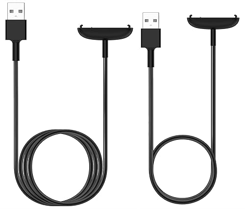 AWINNER Cable cargador compatible con Fitbit Inspire 3 Smartwatch (paquete de 2)