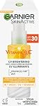Garnier Face Sunscreen SkinActive Vitamin C UV Brightening Daily Cream SPF 30, Brightening & Protection, Lightweight Moisturizer, UV Defense with Vitamin C, 75ml